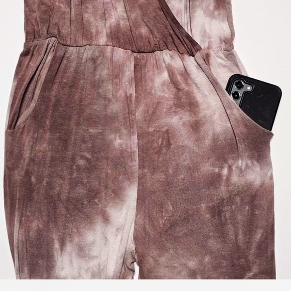 Tie-dye jumpsuit, size M - Picture 4 of 7
